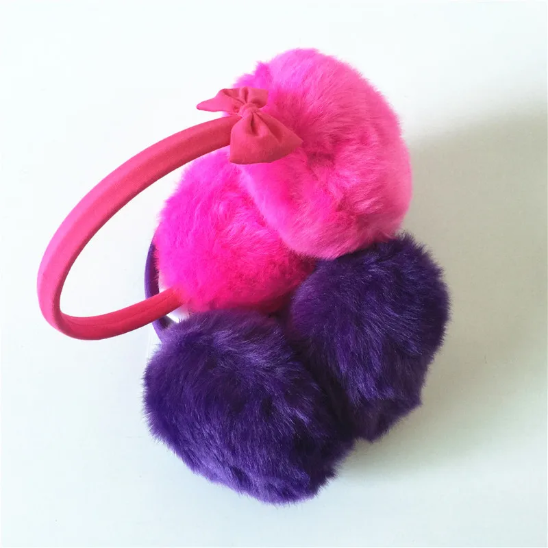 Милые зимние наушники для женщин теплые меховые наушники женские наушники милые наушники женские плюшевые наушники
