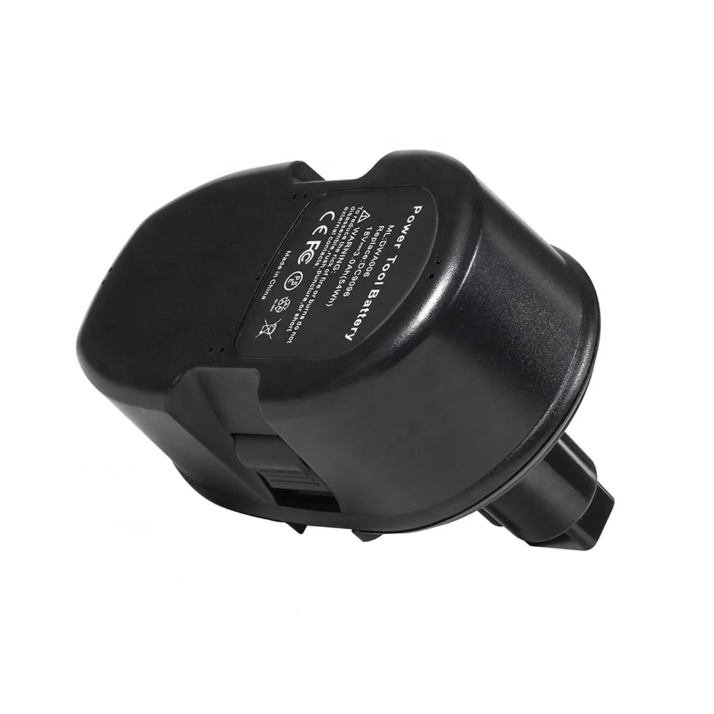 DW9096, DW9098 18V 3Ah Ni-Mh Rechargeable Power Tool Batteries for Dewalt Battery Replacement 18V