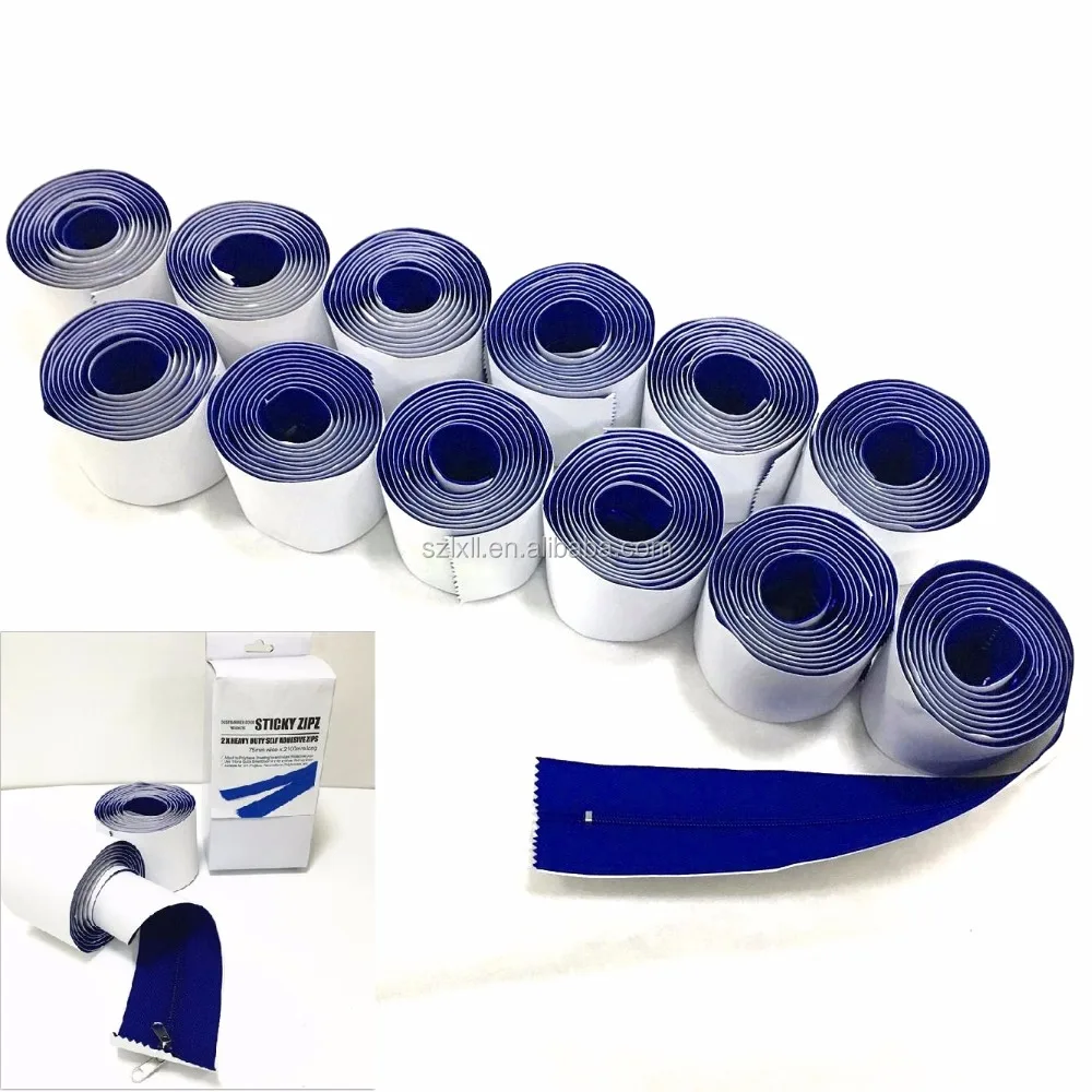 
Peel N Stick Zipper for dust barrier,cleaning and restoration 