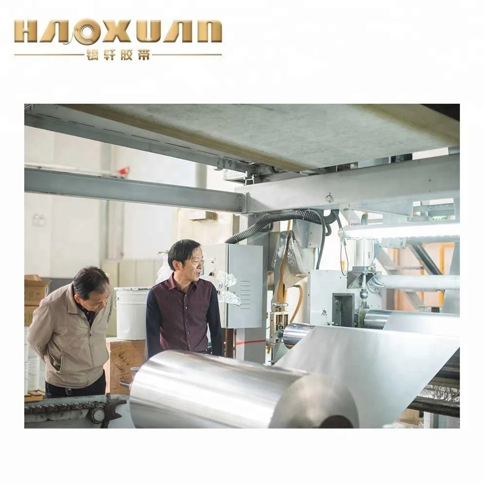 80 Micron Silver Aluminum Foil Tape Butyl Specification Single Sided Pressure Sensitive Adhesive Water Activated for Car Making