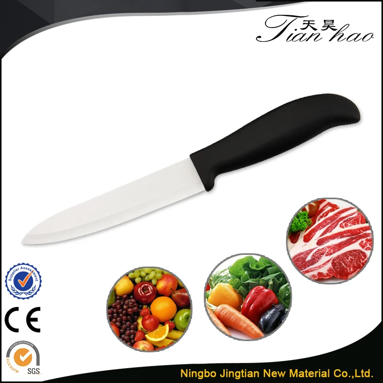 5 Inch High Quality White Kitchen Chopping Vegetable Ceramic Steak Knives