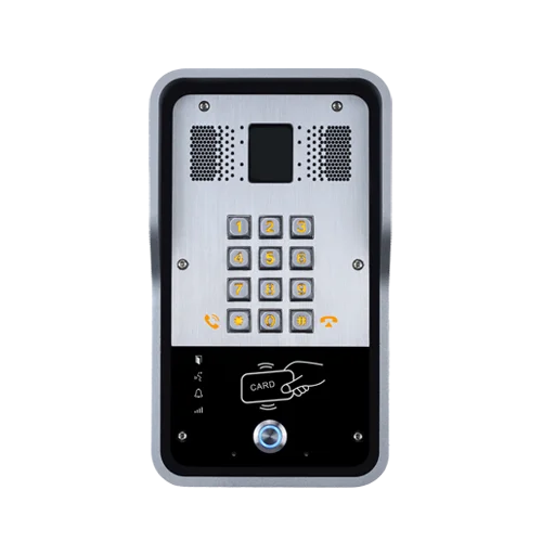 Security Intercom Products,Support Remote DTMF ,Local Password and RFID Cards,SIP video door phone