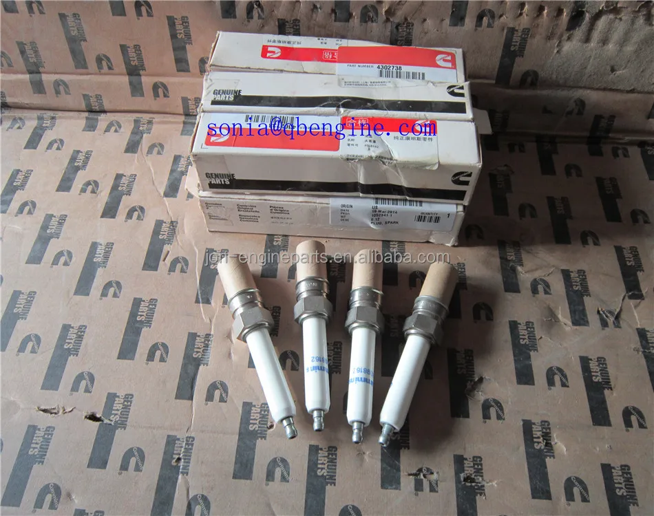 Натуральная cummins части двигателя 4302738 Свеча зажигания 2866879 4098162