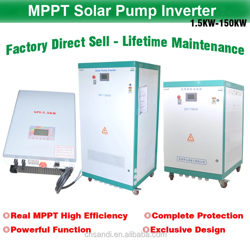 11KW Solar Water Pump Inverter with MPPT CE approved