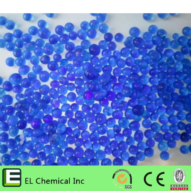 High Absorption Blue to Pink Self-Indicating Silica Gel Blue
