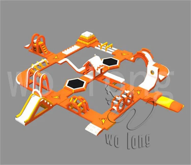 
Water Park Sports Inflatable Water Floating Bridge 