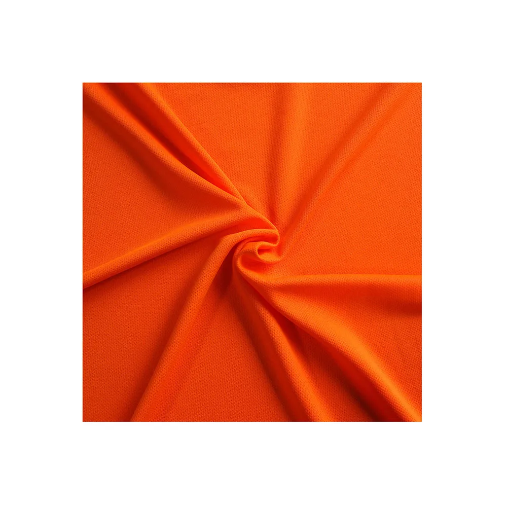 High quality full dull polyester anti-UV anti-static pin hole clothing HEIQ wicking for quick dry running sports t shirt PS1Y02