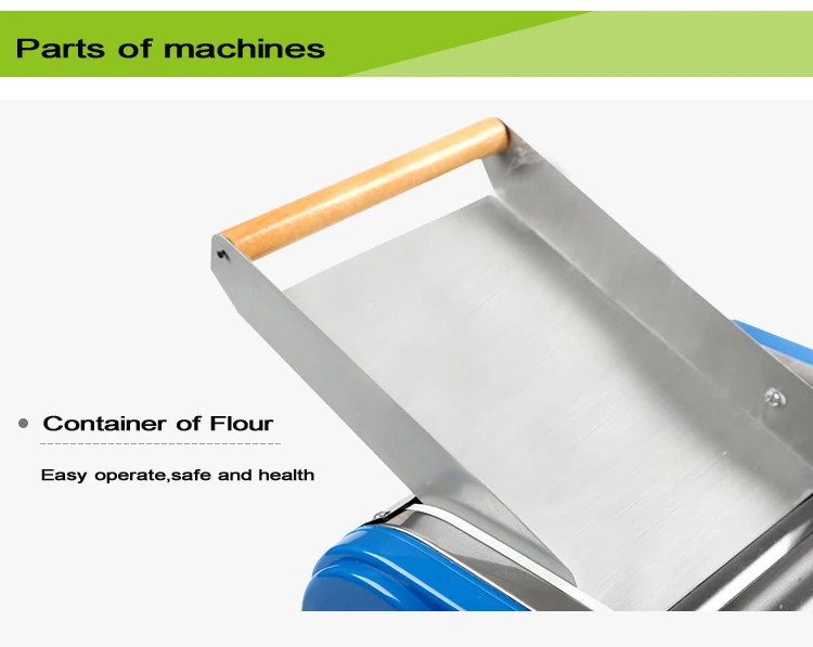 HAIOU DZM-180B Fresh Pasta and Dough Cutter with 150MM rollers and cutters
