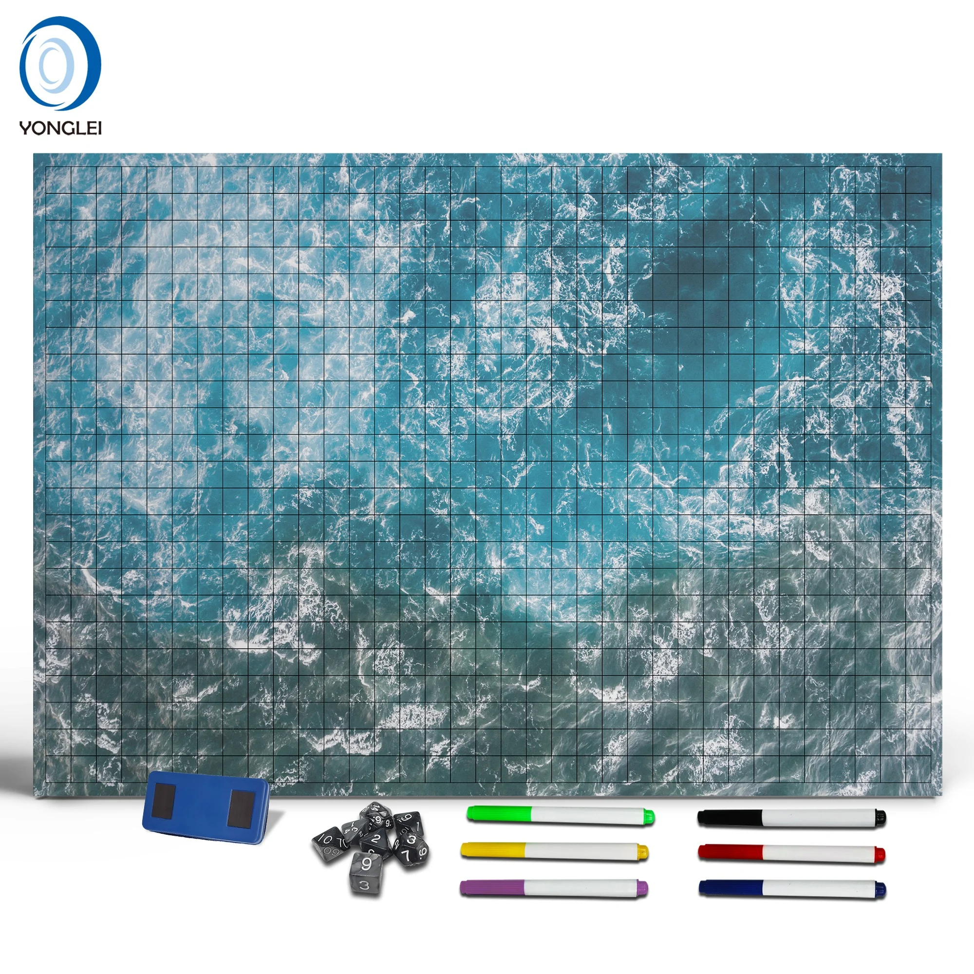 2.2 A1 Premium dry erase game mat tabletop gaming mat