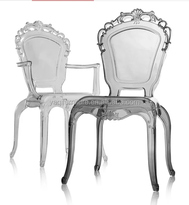 Cheap plastic dining Chair modern accent acrylic chair for wedding