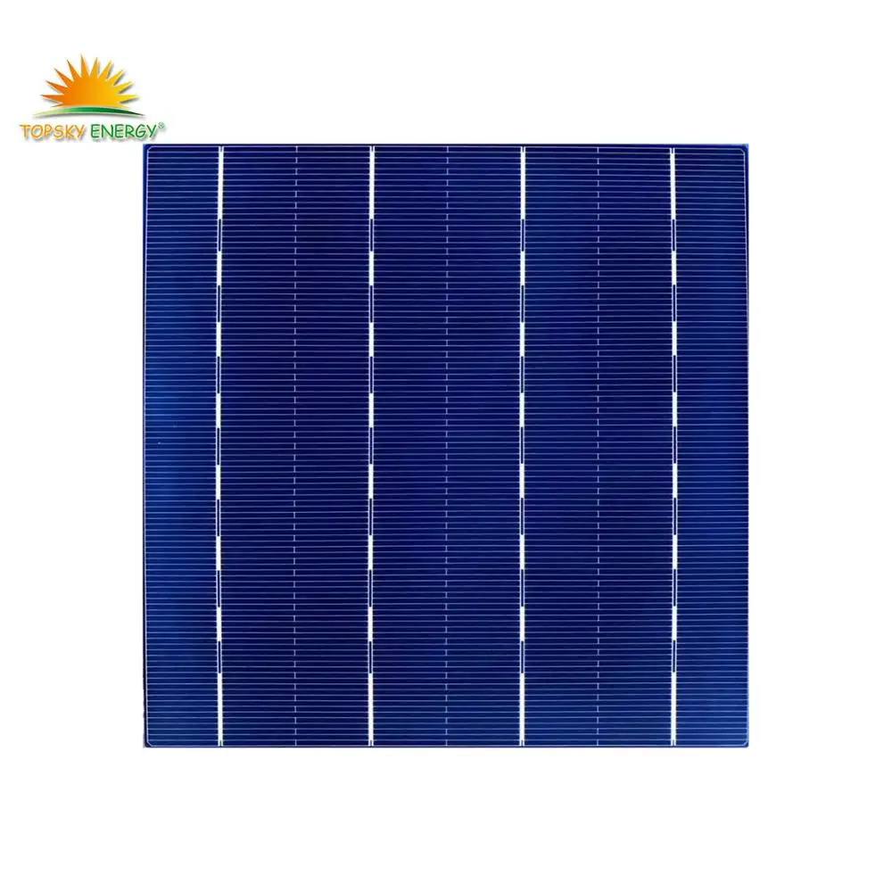 Topsky high efficiency poly solar cell 4BB 5BB price solar cell