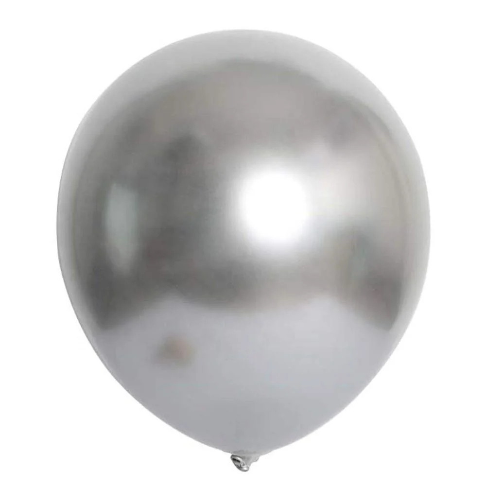 5inch Party Decoration Giant Inflatable Helium Latex Metal color Chrome Balloons Party Balloon Metallic Latex Balloons