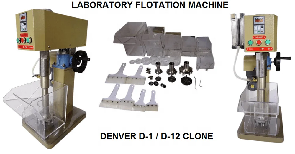 China Laboratory Flotation Machine   D12 Flotation Cell  With Stainless Steel Tank and