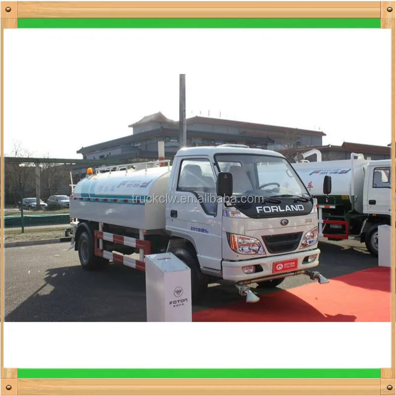 Foton forland 5000 litres fuel tanker truck for sale , diesel fuel tanks, diesel oil tank price