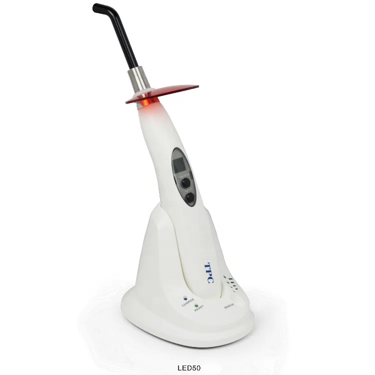 Hot Sell TPC Dental Curing Light Cordless Cure with 5W Imported