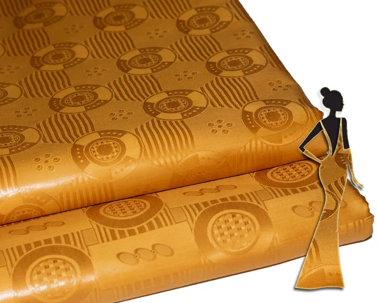 Bazin Riche Textile Knit Custom Jacquard Brocade Fabric Germany Quality