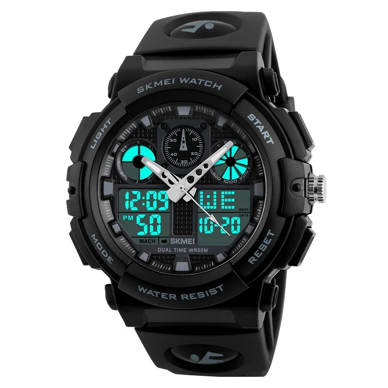 SKMEI original factory digital watch display black watches for men on sale #1270