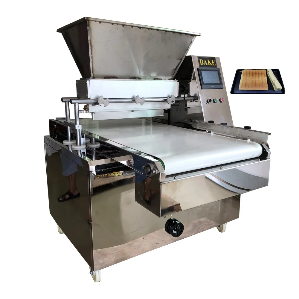 Commercial chocolate chip industrial butter dropping cookie cutting forming press dough ball