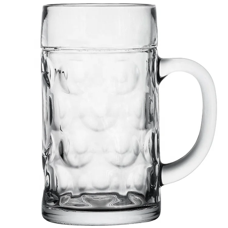 1 l beer stein bubble 1 liter glass beer mug 1000ml