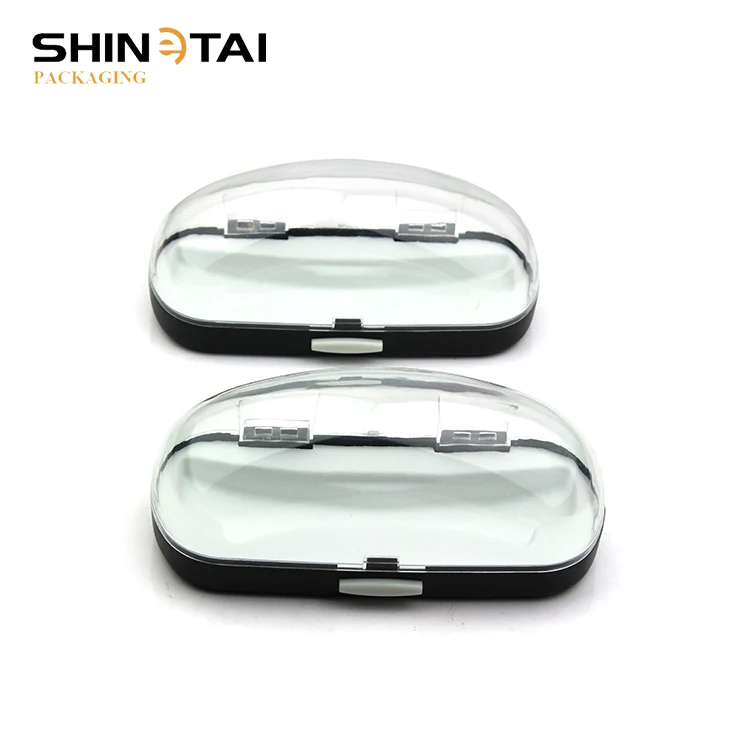 Shinetai Wholesale Lightweight Clear Plastic Optical Eyeglasses Case Packaging Box