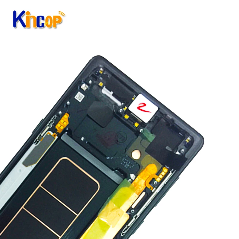 Super AMOLED Original For Samsung mobile LCD, for Samsung Galaxy Note 9 N960 N960F Display ,for Samsung Note 9 LCD with frame