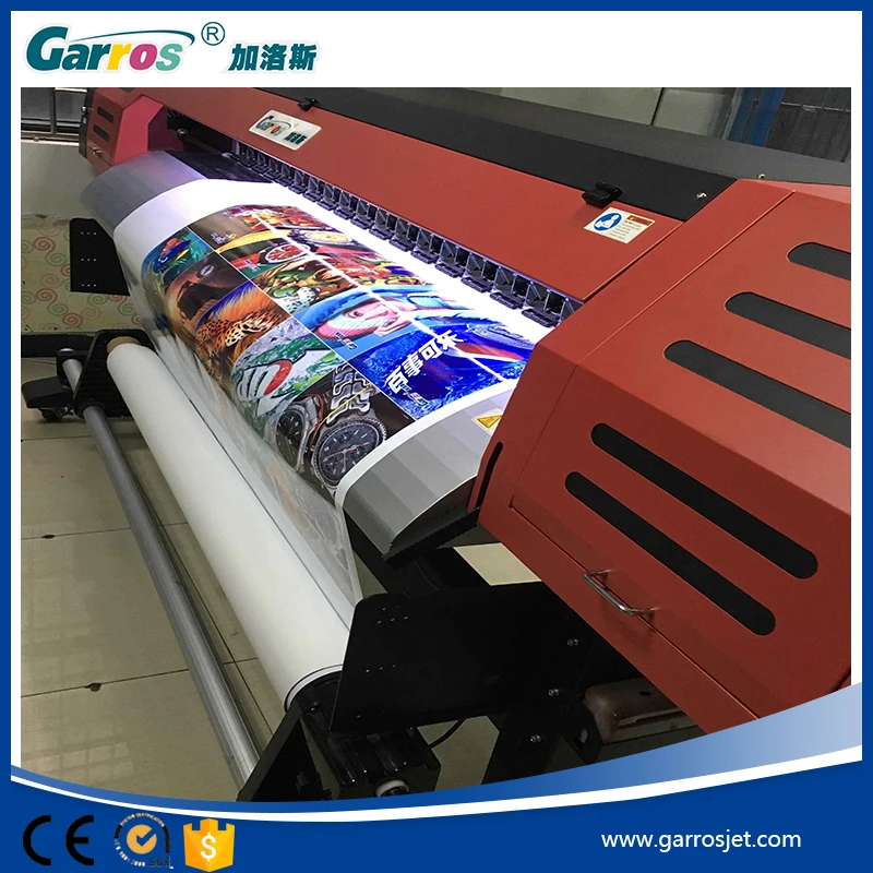 1.8m Garros Best Car Sticker Plotter Large Format Eco Solvent Printer with Epson Print Head