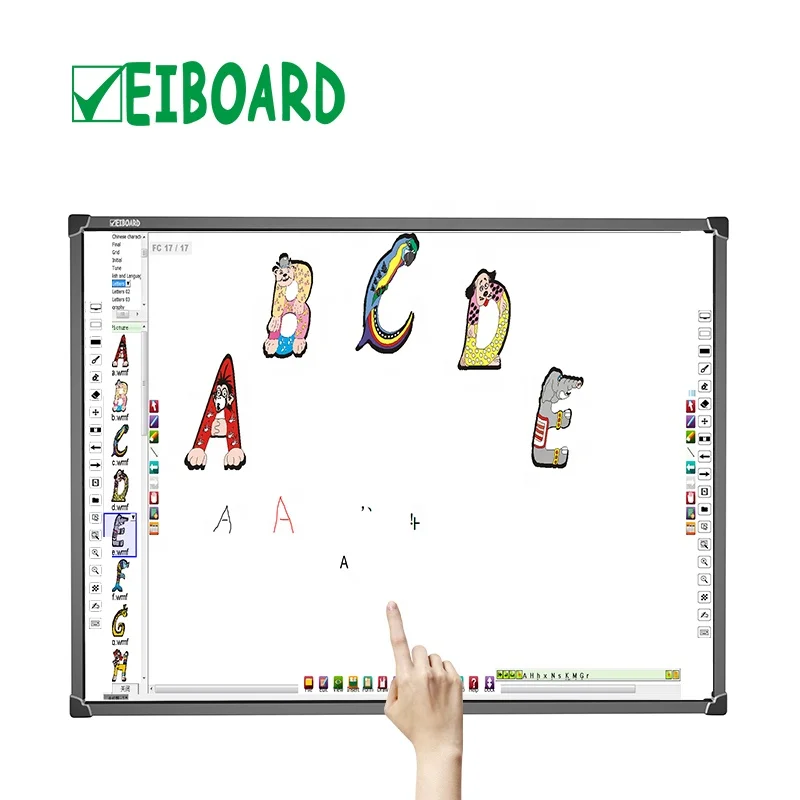 
Interactive realtime board quadro digital blackboard for schools 
