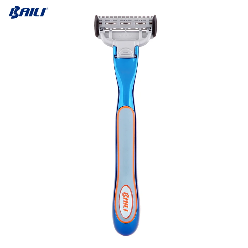 Guangzhou Factory 5 blade with 1 trimmer Six Blade Saftey System shaver Razor