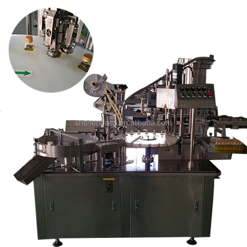 Fully Automatic Olive Oil Filling Equipment / Coconut Oil Bottle Filling Machine