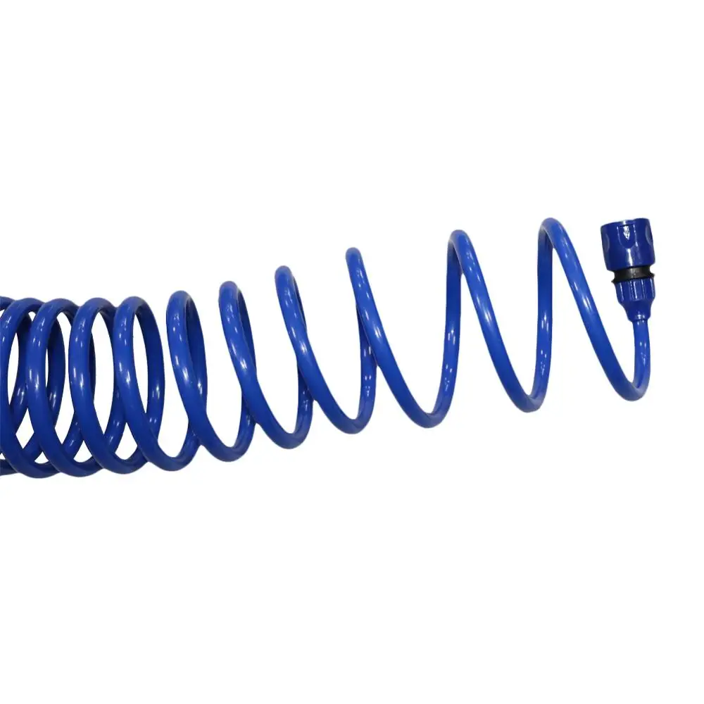 Retractable No Knot Telephone Line Style Garden Watering Irrigation Car Washing Hose With Quick Connector Spring Hose