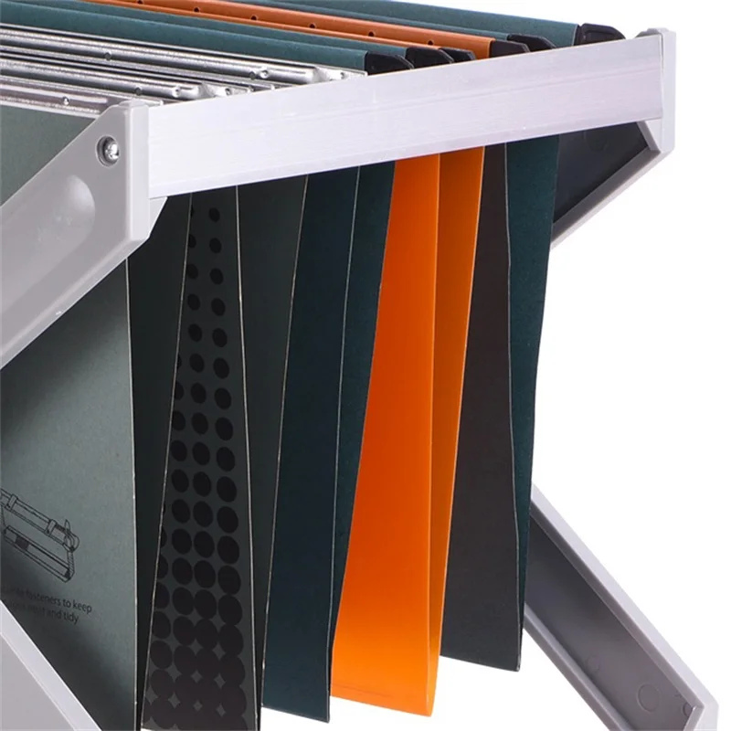 A4 or FC Size Colored Office Stationery Hanging Suspension Files with Plastic Hang Tabs