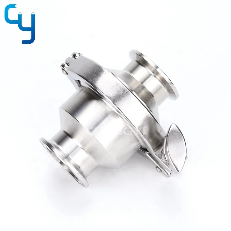 Зажим/сварка/резьба из нержавеющей стали 304 316L санитарный обратный клапан