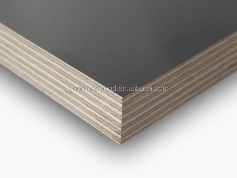 
1220*2440mm Melamine Plywood for Decoration, and Construction Poplar Wood 