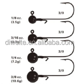 Wholesale price Tungsten ball jig head