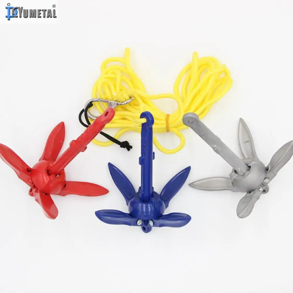 Small Folding kayak anchor For Marine Boat in Mass Stock