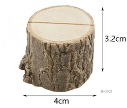 Rustic Wood Table Numbers Holder Wood Place Card Holder Party Wedding Table Name Card Holder Memo Note Card