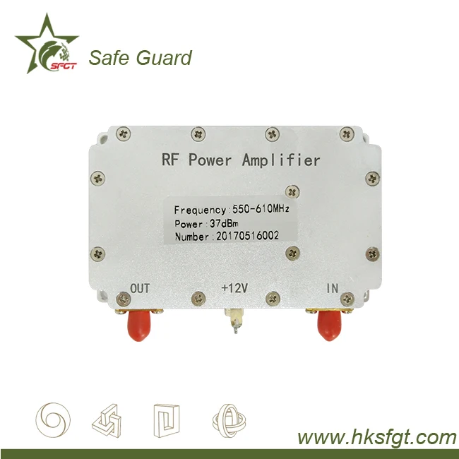 low frequency power amplifier cofdm 5watt video signal amplifier