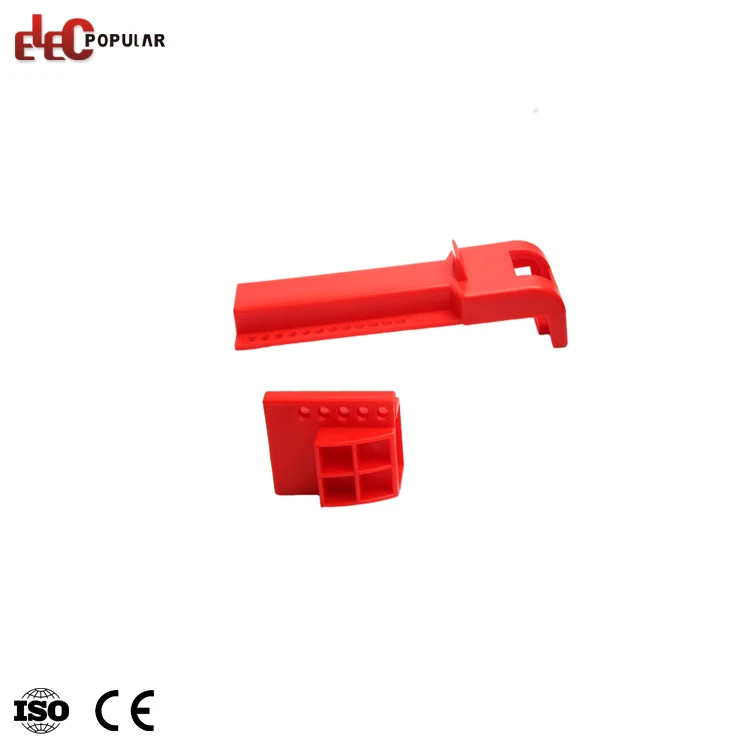 Safety Lockout Device Polypropylene Adjustable Butterfly Valve Lock Out