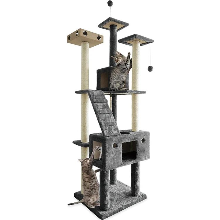 
Wholesale Fashion Cat Scratcher Lounge Tree Tower Condo 