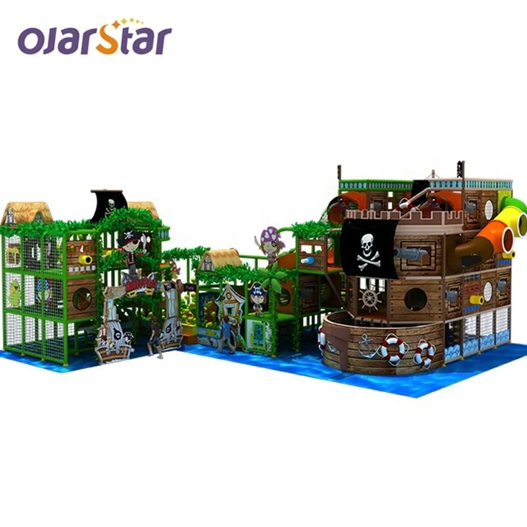 
 Worldstar design 2019 fun amusement park jungle gym kids indoor playground equipment  