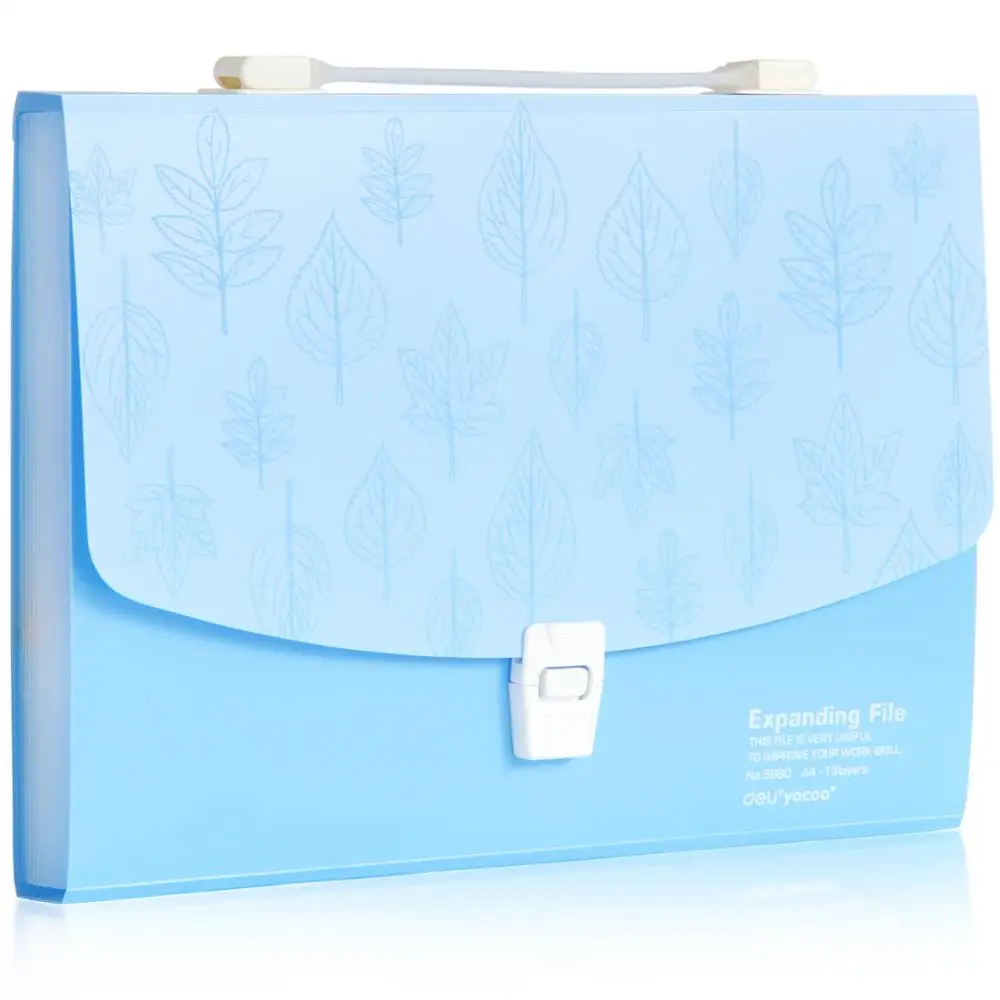 Eco-friendly beautiful custom logo printing A3 or A4 or A5 size clear holder file transparent plastic folders