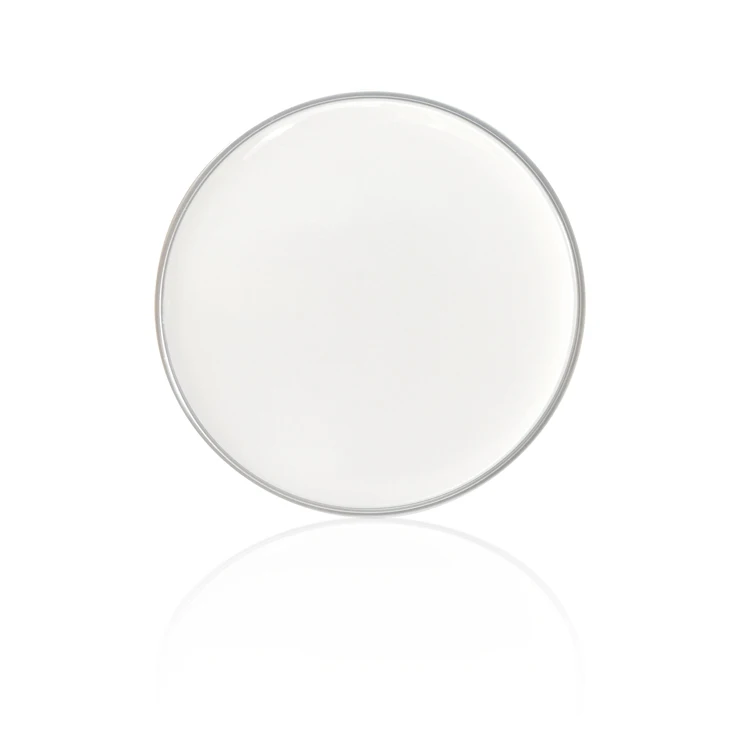 T in stock Ultrathin white compact powder case bb air cushion box with Mirror