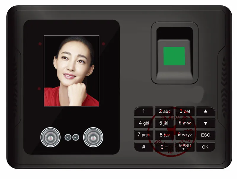 Cheapest Face610 Face Recognition Time Attendance System with Fingerprint