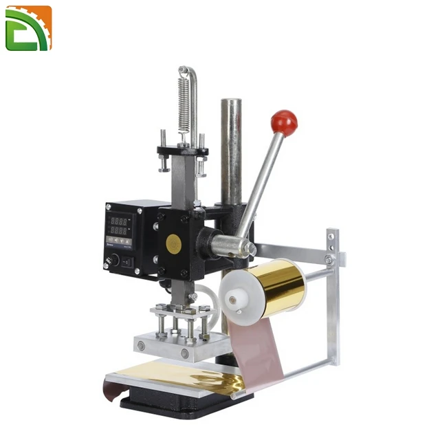 Digital show hot printing foil stamping machine for paper leather