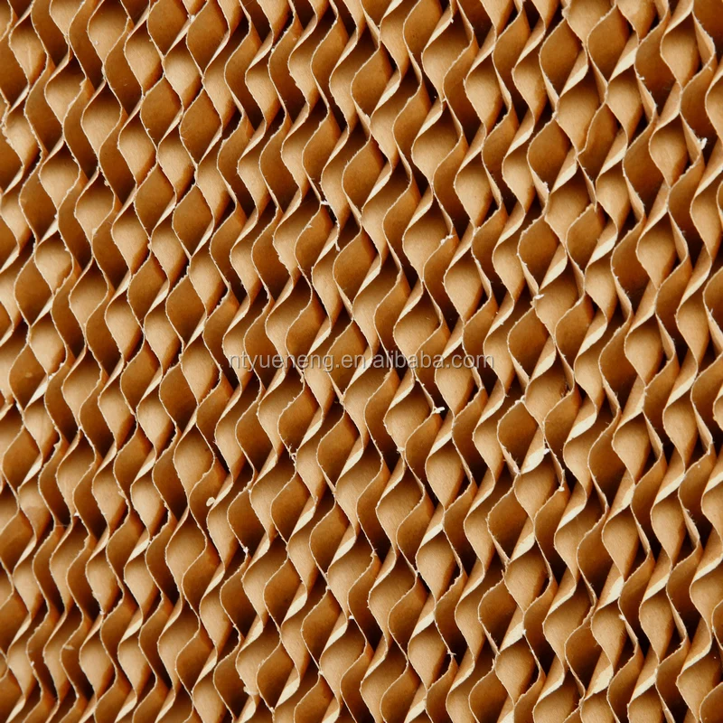 7090 evaporative cooling pad for poultry farm, galvanized sheet frame cooling pad wall