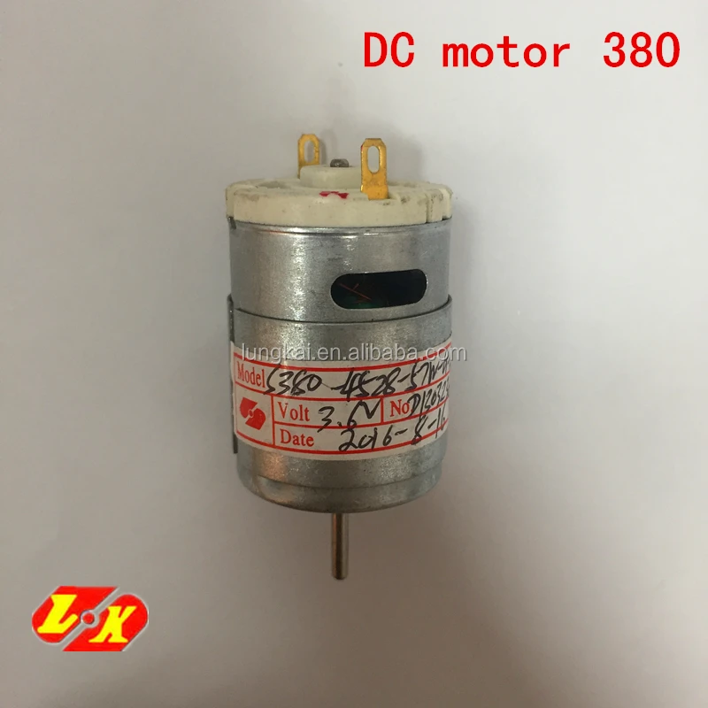 S380 3,6 V dc двигатель от lungkai micro motor на заказ