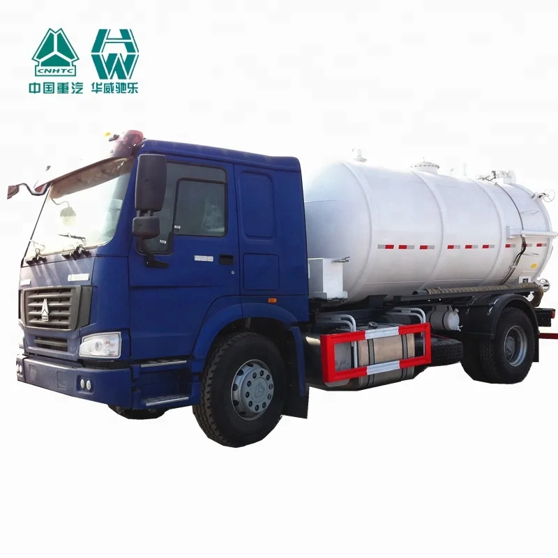 SINOTRUK 4X2 вакуумный грузовик 12 куб. М