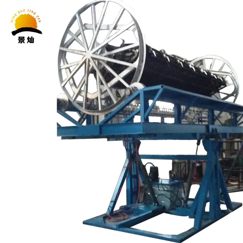 
ningguo jingcan rock and roll rotational moulding machine making kayak 