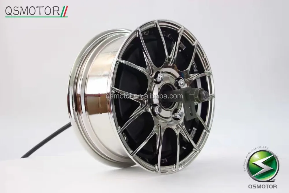 Сепараторное оцинкованное колесо QS 12*5 0 1500 Вт 260 (30H) BLDC нормальный/V1 Тип ступичный двигатель для электроскутера