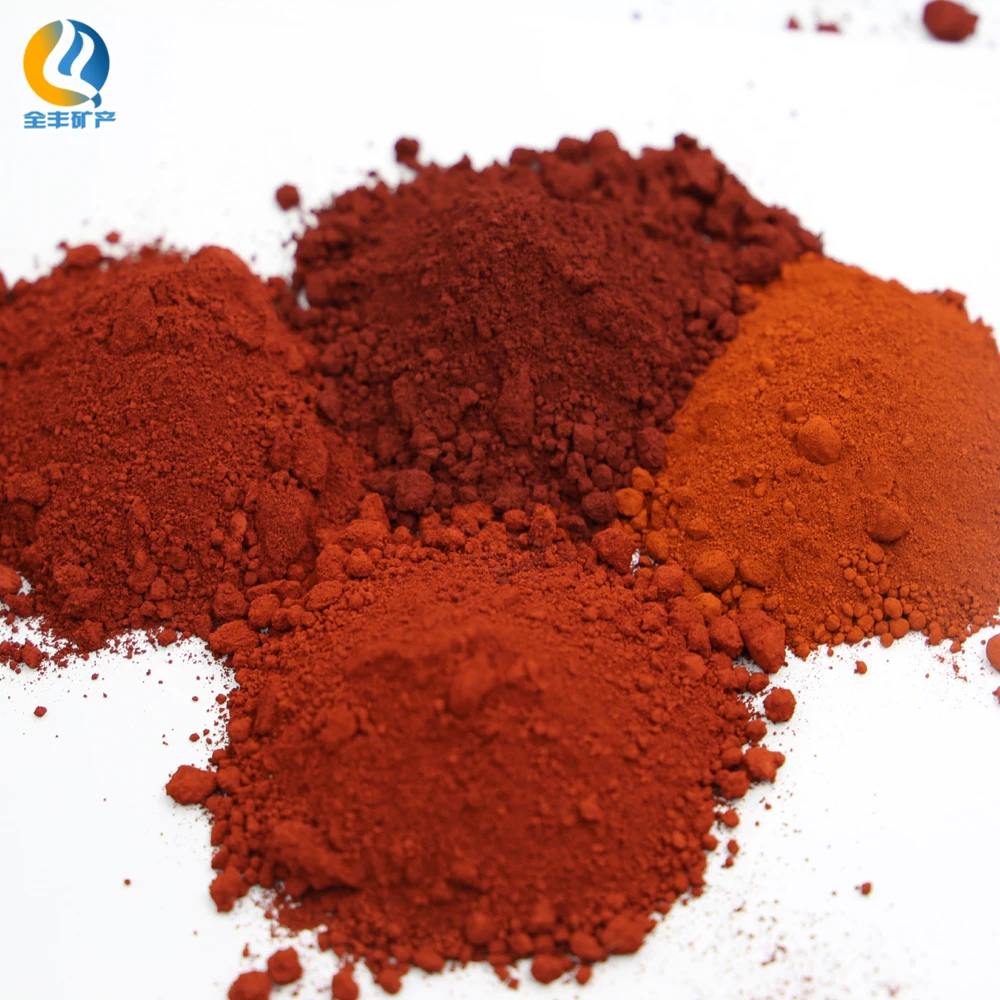 iron oxide types 110 130 red oxide powder wooden pallet